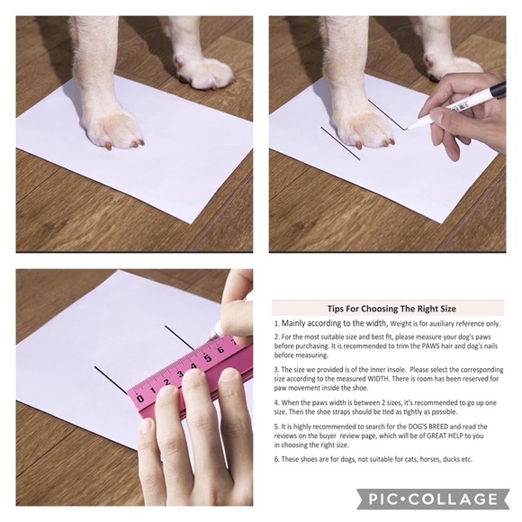 QUMY Dog Shoes Khaki Size 7 for Large Dogs - Picture 11 of 12